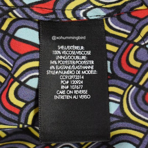 Alice + Olivia | Maura Tiered Handkerchief Skirt - Picture 15 of 16